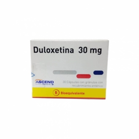 DULOXETINA CAP 30 MG X 30...