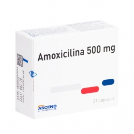 Amoxicilina 500 mg x 21 cápsulas