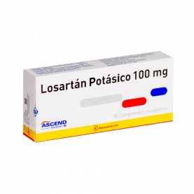 LOSARTAN COM 100 MG X 30...