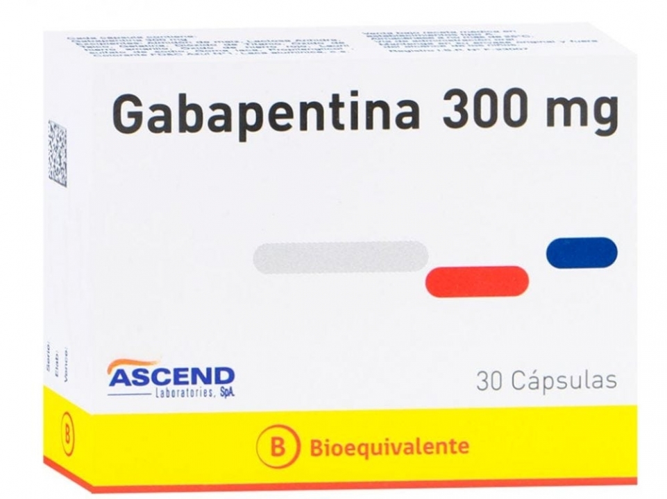 GABAPENTIN CAP 300 MG X 30 ASCEND