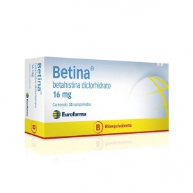 BETINA COM 16 MG X 30 (BE)