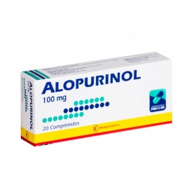 ALOPURINOL COM 100 MG X 20...