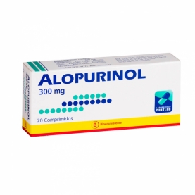 ALOPURINOL COM 300 MG X 20...