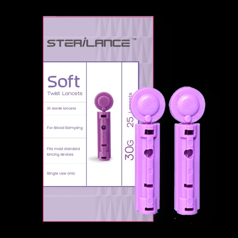 Soft Twist lancets x 100 lancetas