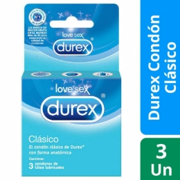 DUREX CLASICO X 3 PRESERV (DM)