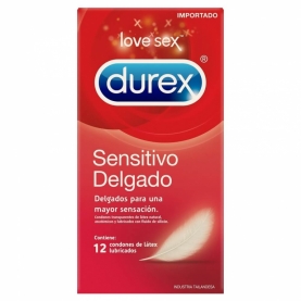 DUREX SENSIT DELGADO X 12 PRESERV 