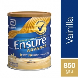 ENSURE ADV VAINILLA PVO X 850 GR