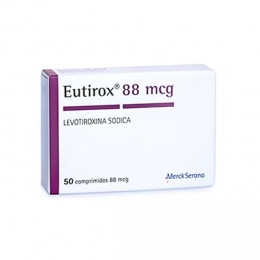 EUTIROX COM 88 MCG X 50