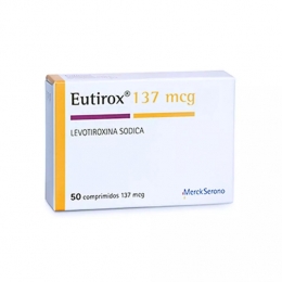 EUTIROX COM 137 MCG X 50