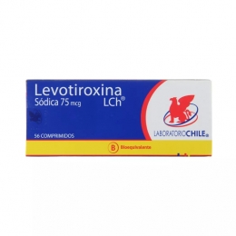 LEVOTIROXINA COM 75 MCG X 56 CHILE (BE)