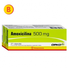 AMOXICILINA CAP 500 MG X 21 OPKO