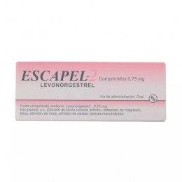 ESCAPEL 2 COM 0,75 MG X 2