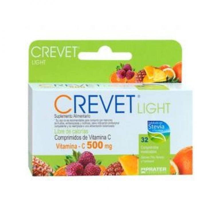 CREVET LIGHT COM 500 MG X 32