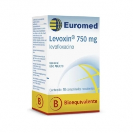 LEVOXIN COM 750 MG X 10