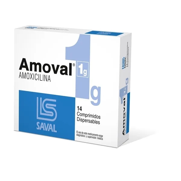 Amoval 1 g x 14