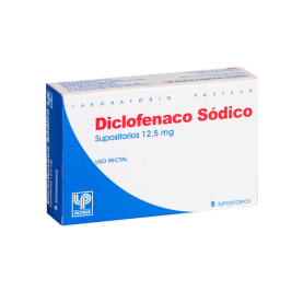 DICLOFENACO SUP 12,5 MG X 5...