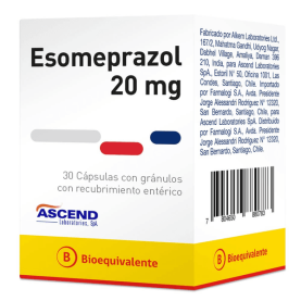 ESOMEPRAZOL CAP 20 MG X 30...