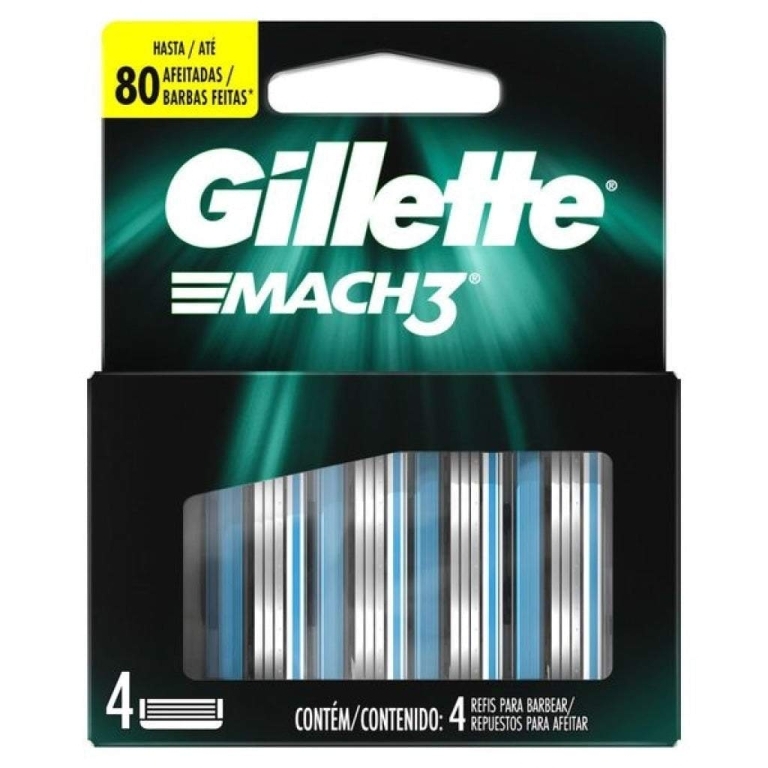 GILLETTE MACH 3 REPTO X 4