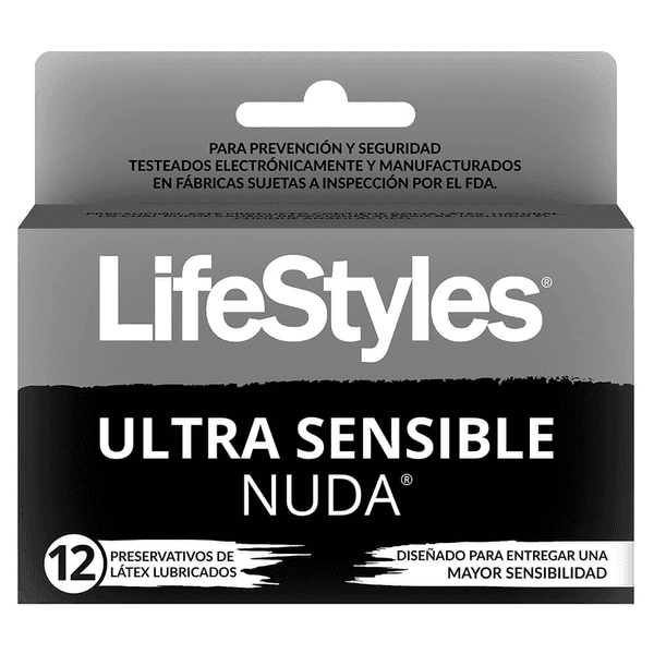 PRESERV LIFESTYLES NUDA ULTRA SENSIBLE X 12 (DM)