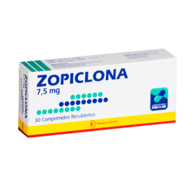 ZOPICLONA COM 7,5 MG X 30