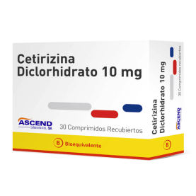 CETIRIZINA COM 10 MG X 30...