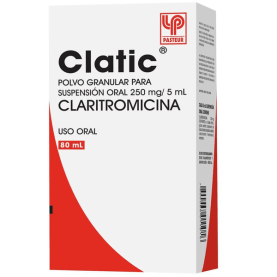 CLATIC SUS 250MG/5ML X 80 ML