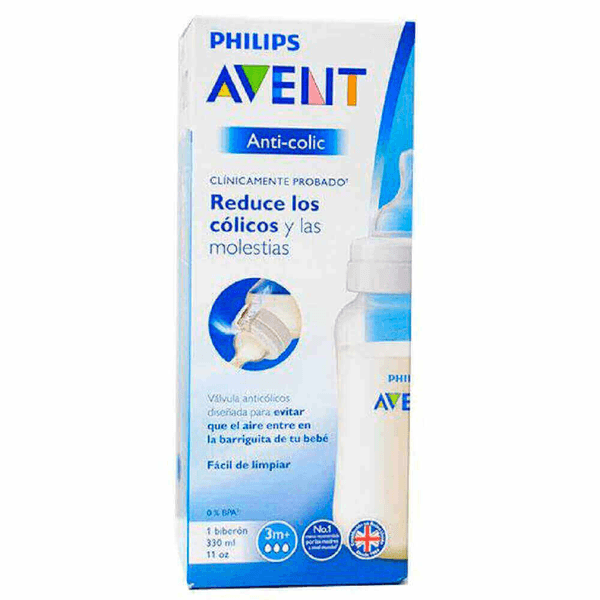 AVENT MAMADERA ANTICOLICO 3M+ 330 ML