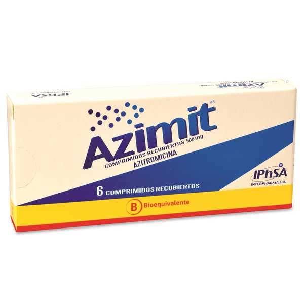 AZIMIT COM 500 MG X 6 (BE)