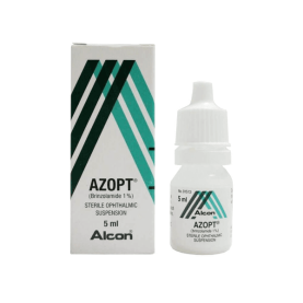 AZOPT SOL OFT 1% X 5 ML