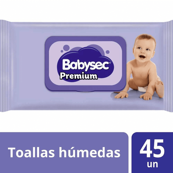 BABYSEC PREMIUM TOALLITAS HÚMEDAS X 45