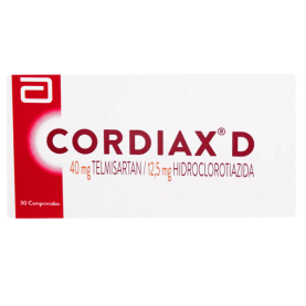 CORDIAX D 40 MG/12,5 MG COM...