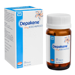 DEPAKENE CAP 250 MG X 25