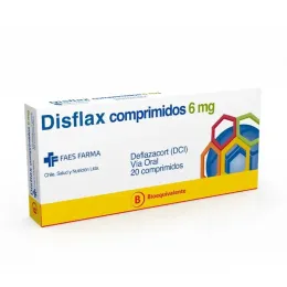 DISFLAX COM 6 MG X 20 (BE)