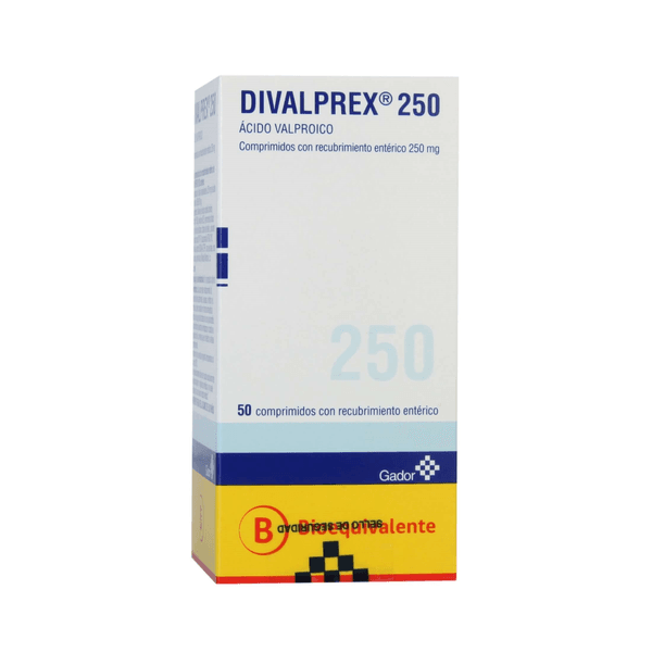 DIVALPREX COM 250 MG X 50