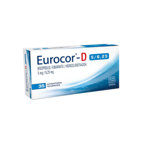 EUROCOR D COM 5/6,25 MG X 35