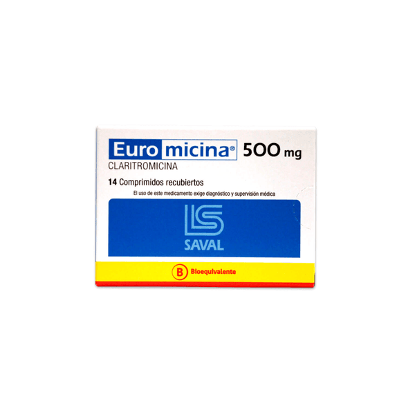 EUROMICINA 500 MG X 20