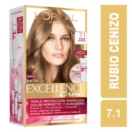 EXCELLENCE TINTE N 7.1 RUBIO CENIZA