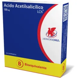 ACIDO ACETIL SALICILICO 100 MG X 100 