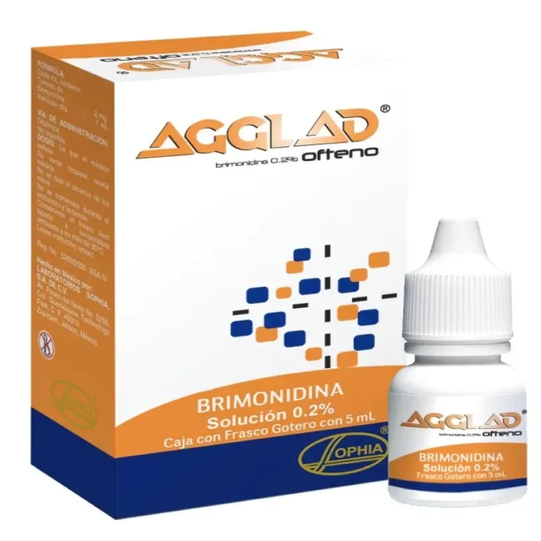 AGGLAD SOL OFT 0,2 % X 5 ML