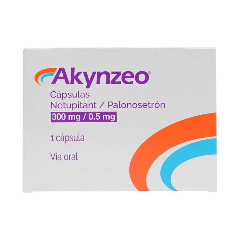 AKYNZEO 300 MG/0,5MG CAP X 1