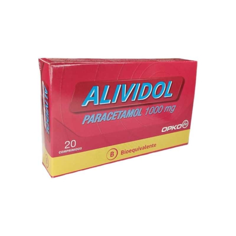 ALIVIDOL COM 1 GR X 20 (PARACETAMOL)