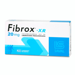 FIBROX XR COM 20 MG X 20