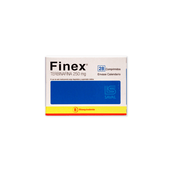 FINEX COM 250 MG X 28