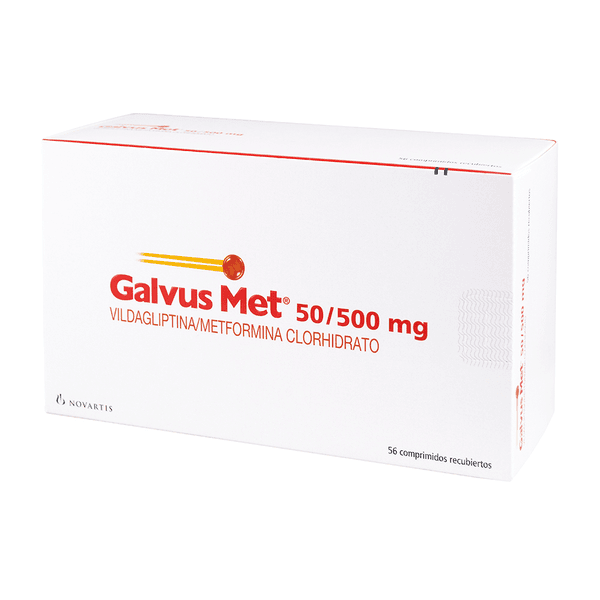 GALVUS MET 50/500 MG X 56