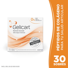 GELICART SOBRES 10 GR X 30