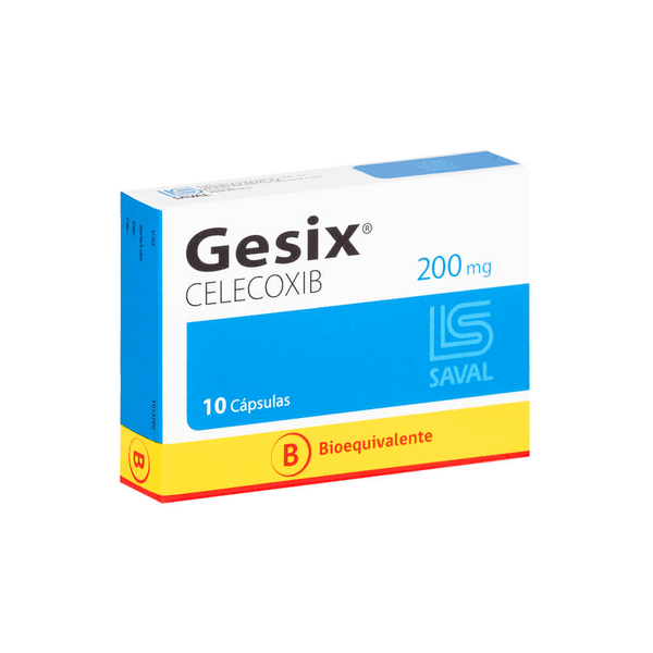 GESIX CAP 200 MG X 10