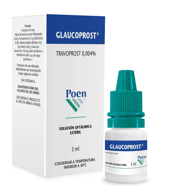 GLAUCOPROST SOL OFT X 3 ML