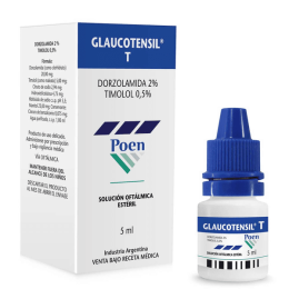 GLAUCOTENSIL T SOL OFT X 5 ML