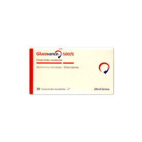 GLUCOVANCE COM  500/5,0 MG...