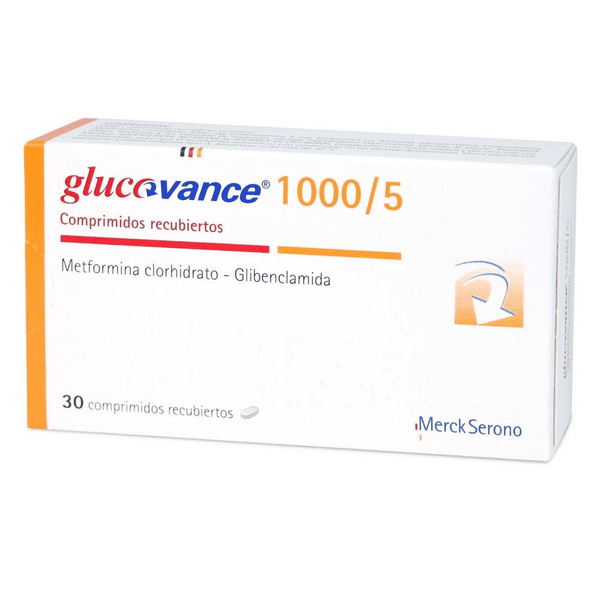 GLUCOVANCE COM 1000/5MG X 30